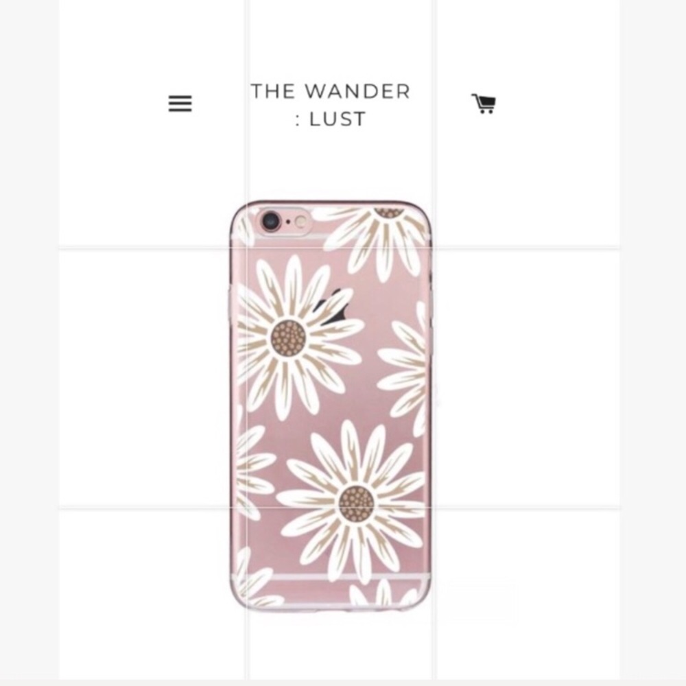 5 for $20 🌟 Fall Flower iPhone Case + free grip